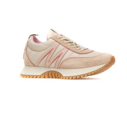 Stijlvolle Sneakers voor dagelijks gebruik Moncler , Pink , Heren