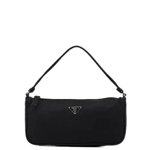 Pre-owned Nylon handbags Prada Vintage , Black , Dames