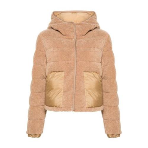 Stijlvolle Audrieu Donsjas Moncler , Brown , Dames