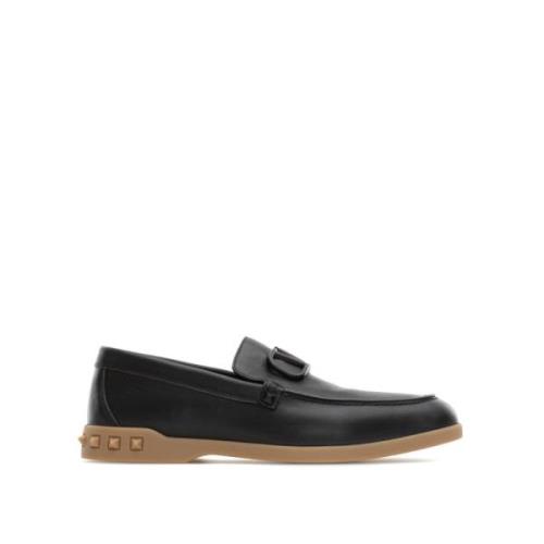 Elegante Loafers voor Stijlvolle Outfits Valentino Garavani , Black , ...