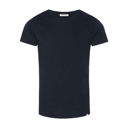 Navy T-shirt met stijl 259555 Orlebar Brown , Blue , Heren