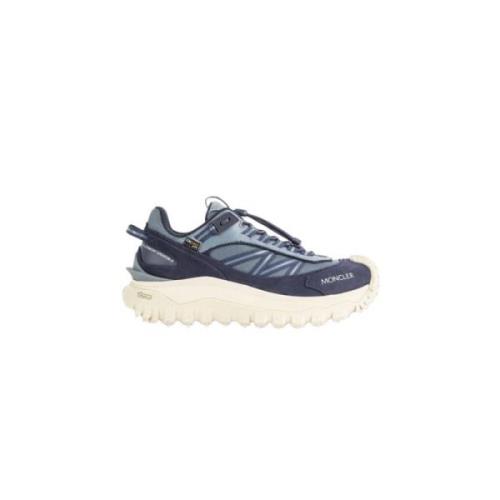 TrailGrip Blauwe Sneakers met Vibram Zool Moncler , Blue , Heren