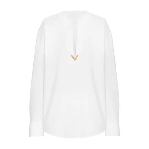 Stijlvolle TOP 5B3Ae9L65A6001 Valentino Garavani , White , Dames