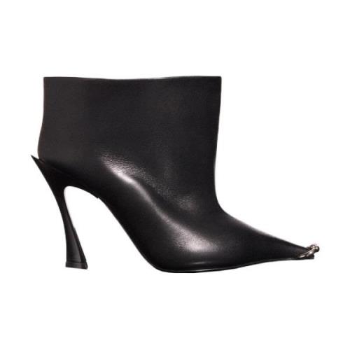 Stijlvolle Laarzen voor Trendy Looks Mugler , Black , Dames