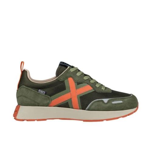 Xemine Sporty Elegance Sneakers Munich , Green , Heren