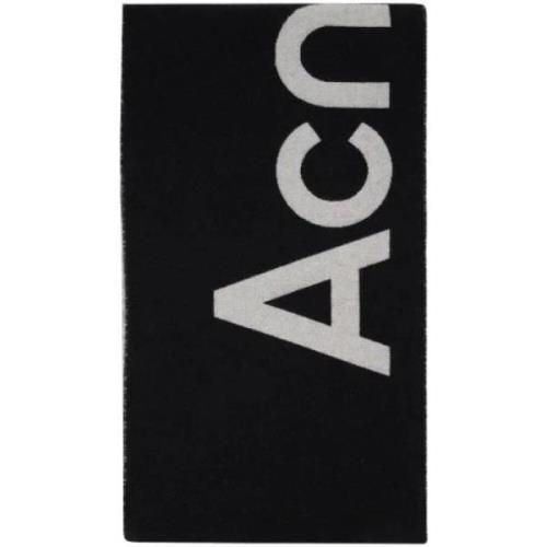 Fabric scarves Acne Studios , Black , Dames