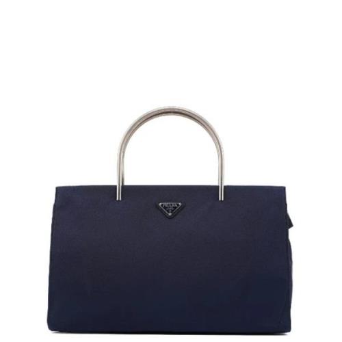 Pre-owned Fabric prada-bags Prada Vintage , Blue , Dames