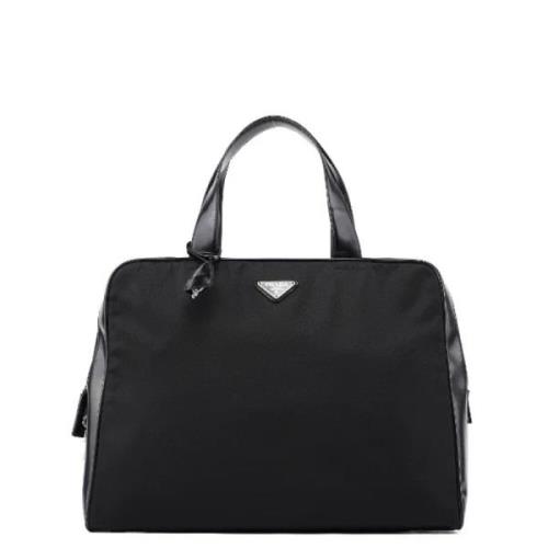 Pre-owned Leather prada-bags Prada Vintage , Black , Dames