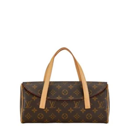 Pre-owned Canvas louis-vuitton-bags Louis Vuitton Vintage , Brown , Da...