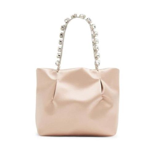 Stijlvolle Mini Tote Tas Aquazzura , Beige , Dames