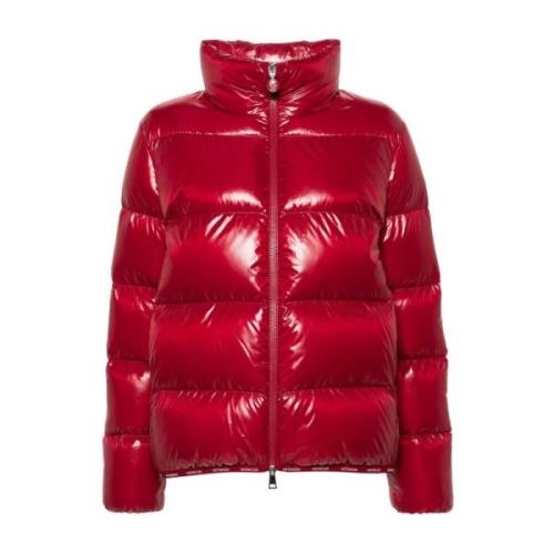 Abbadia Pufferjas Moncler , Red , Dames