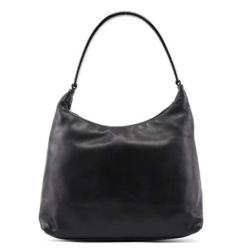 Pre-owned Leather prada-bags Prada Vintage , Black , Dames