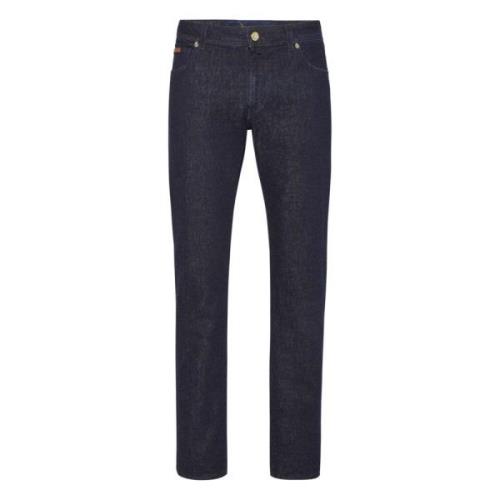 Klassieke Denim Jeans Billionaire , Blue , Heren