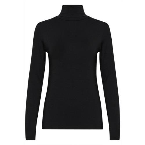 Zwarte Rolhals Blouse Zachte Kwaliteit My Essential Wardrobe , Black ,...