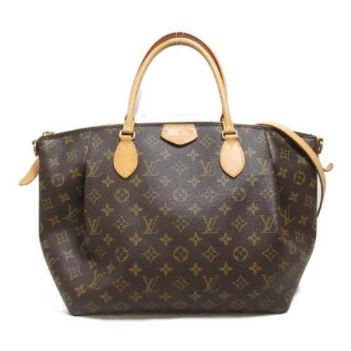 Pre-owned Canvas louis-vuitton-bags Louis Vuitton Vintage , Brown , Da...