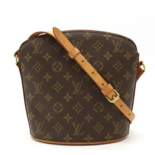 Pre-owned Canvas louis-vuitton-bags Louis Vuitton Vintage , Brown , Da...