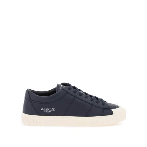 Stijlvolle Sneakers met Uniek Design Valentino Garavani , Blue , Heren