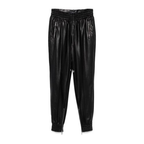 Elegante Broek met Uniek Ontwerp Ermanno Scervino , Black , Dames