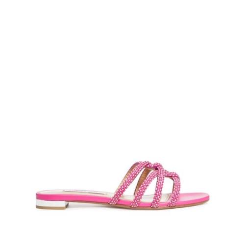 Elegante Zomer Sandalen voor Vrouwen Aquazzura , Pink , Dames