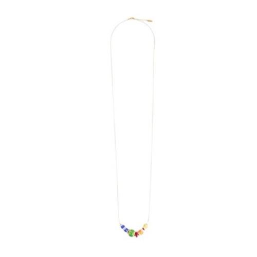 Caribische Kleuren Hanger Ketting Malababa , Multicolor , Dames