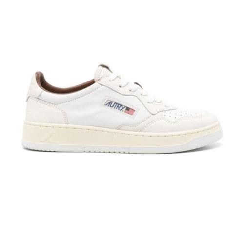 Lage Medalist Sneakers Autry , White , Heren