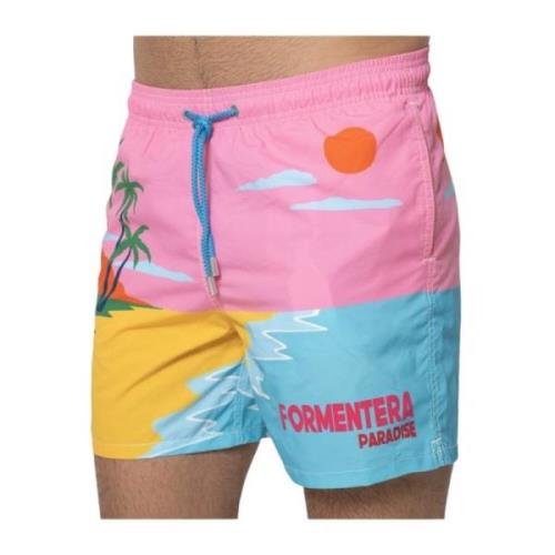 Formentera Strandmotief Badpak MC2 Saint Barth , Multicolor , Heren