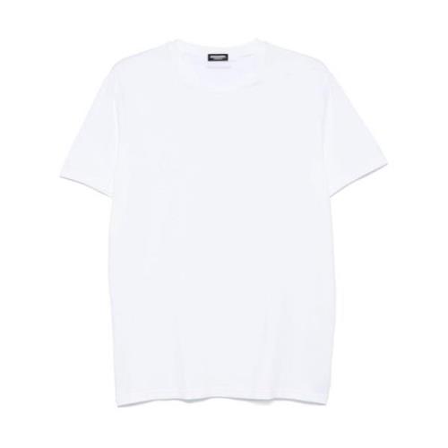 Lichtgewicht Jersey Crew Neck Pak van Twee Dsquared2 , White , Heren