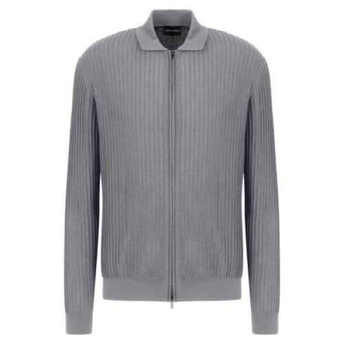 Lichtgrijze Sweater Collectie Emporio Armani , Gray , Heren