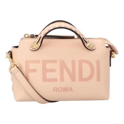 Leather crossbody-bags Fendi , Beige , Dames