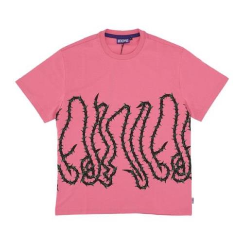 Roze Thorns Tee Heren T-shirt Octopus , Pink , Heren