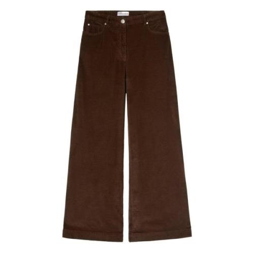 Bruine Broek Stijlvol Pinko , Brown , Dames