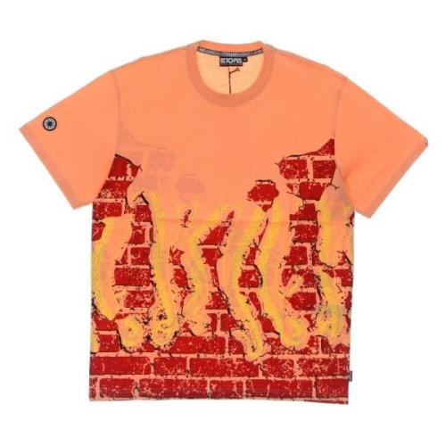 Tentacles Logo Tee Octopus , Orange , Heren