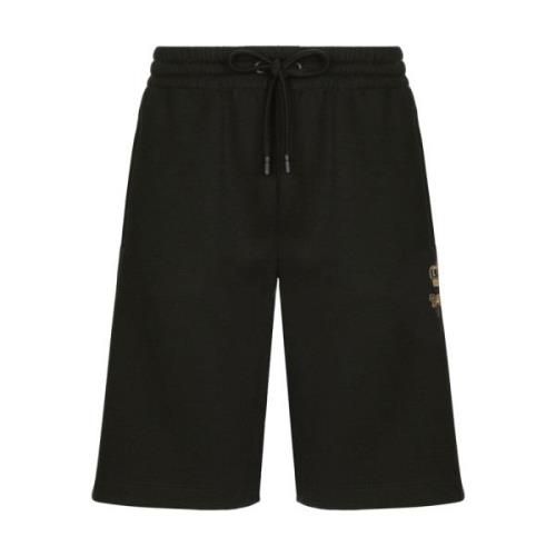 Stijlvolle Bermuda Shorts Dolce & Gabbana , Black , Heren