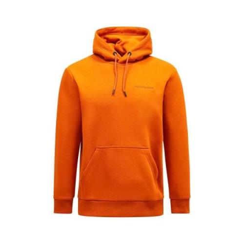 Original Small Hood Peak Performance , Orange , Heren