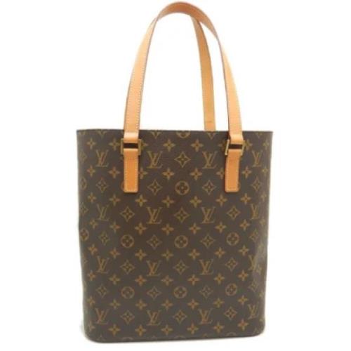 Pre-owned Canvas louis-vuitton-bags Louis Vuitton Vintage , Brown , Da...