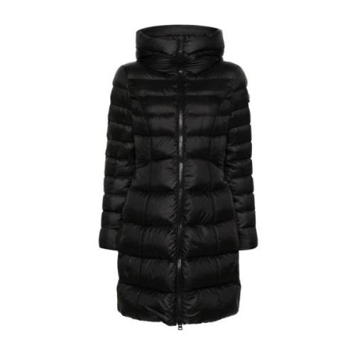 Zwarte Gewatteerde Winterjas Peuterey , Black , Dames