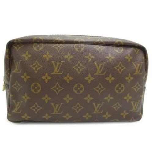 Pre-owned Fabric louis-vuitton-bags Louis Vuitton Vintage , Brown , Da...