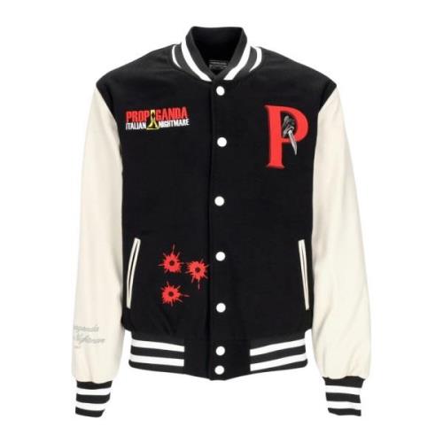 Nightmare Varsity College Jack Zwart/Wit Propaganda , Black , Heren