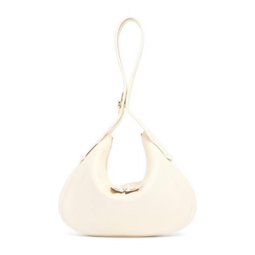 Stijlvolle Leren Tas voor Vrouwen Valentino Garavani , White , Dames