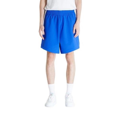 Blauwe Shorts voor Mannen Adidas , Blue , Heren