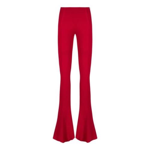 Flare Red Hot Broek Aniye By , Red , Dames