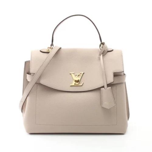 Pre-owned Leather louis-vuitton-bags Louis Vuitton Vintage , Beige , D...