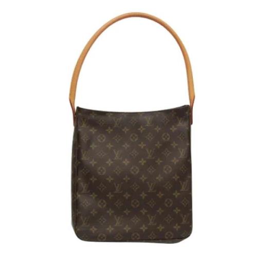 Pre-owned Canvas louis-vuitton-bags Louis Vuitton Vintage , Brown , Da...