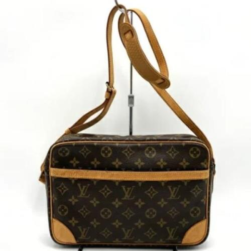 Pre-owned Canvas louis-vuitton-bags Louis Vuitton Vintage , Brown , Da...