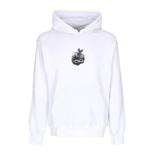 Witte hoodie met kangoeroezak Propaganda , White , Heren