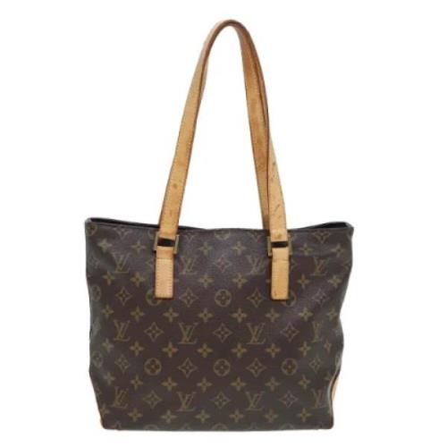 Pre-owned Canvas totes Louis Vuitton Vintage , Brown , Dames