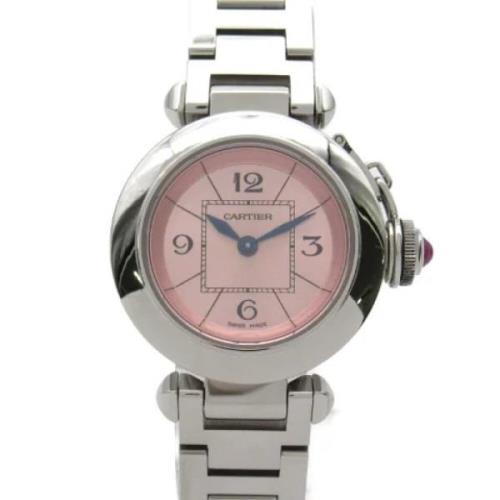 Pre-owned Other watches Cartier Vintage , Pink , Dames