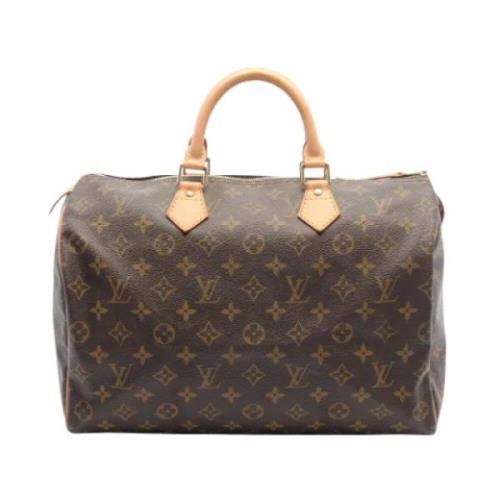 Pre-owned Canvas louis-vuitton-bags Louis Vuitton Vintage , Brown , Da...