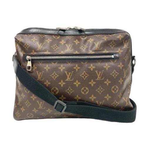 Pre-owned Canvas louis-vuitton-bags Louis Vuitton Vintage , Brown , Da...