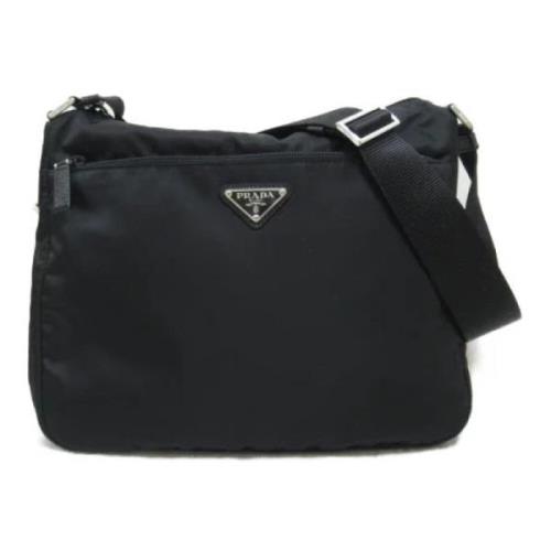 Pre-owned Nylon prada-bags Prada Vintage , Black , Dames